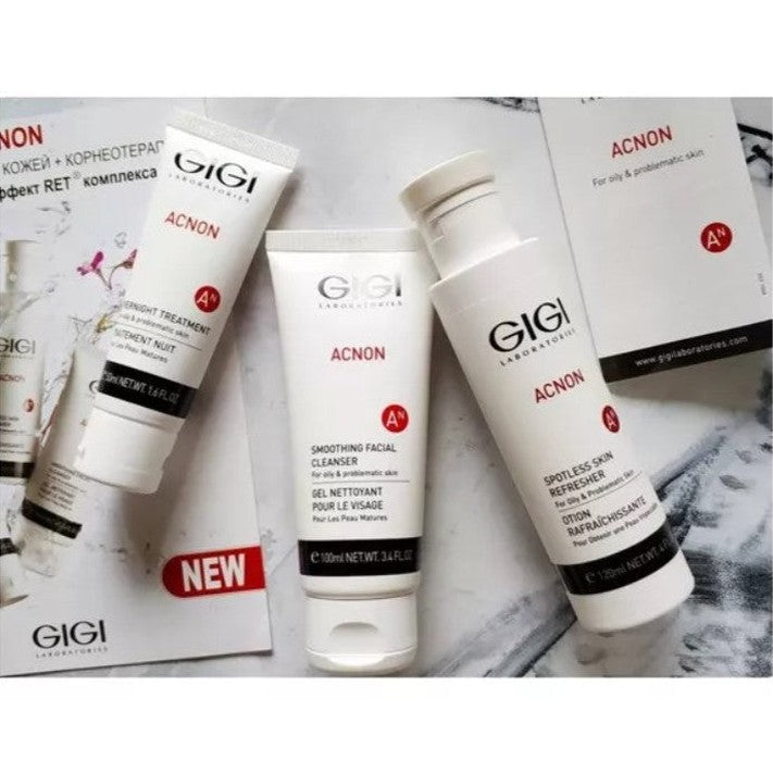 ACNON TREATMENT SET (cleanser, skin refresher, overnight treatment) (retail)