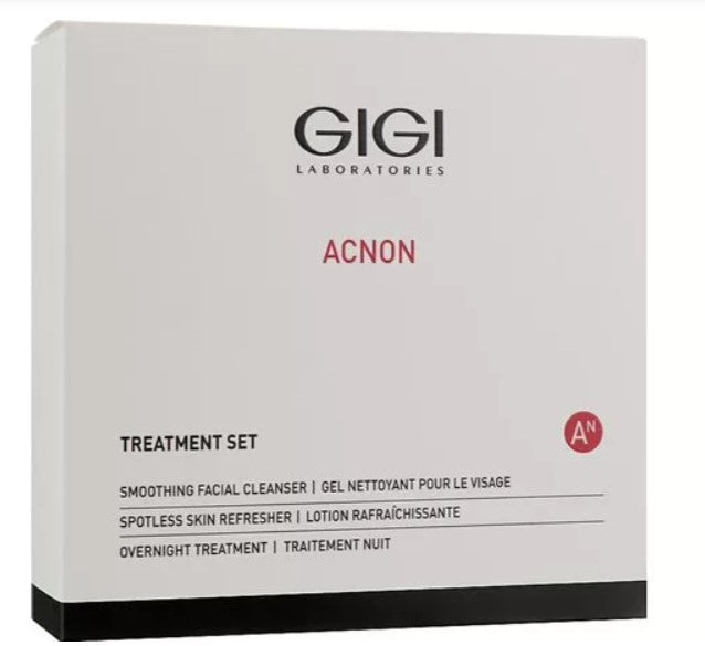 ACNON TREATMENT SET (cleanser, skin refresher, overnight treatment)  (retail)